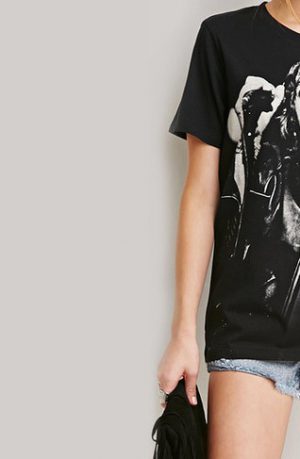 T- Shirt black women - Image 5