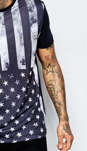 T- Shirt black men - Image 5